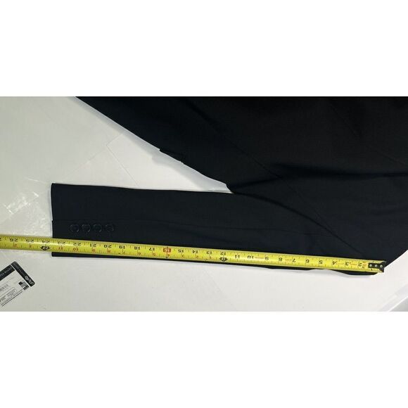Helmut Lang Women's Black Peak Lapel Blazer Jacket Size 10 Button Lined - Picture 9 of 16